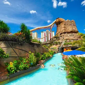 Apartamento Diroma Com Um Dia No Acqua Park, Splash E Slide, Caldas Novas